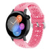 Bracelet silicone à motifs Huawei Watch GT 3 42mm (rose vif)