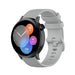 Bracelet silicone luxe Huawei Watch GT 3 42mm (gris)