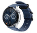 Bracelet nylon boucle Huawei Watch GT 3 46mm (bleu)
