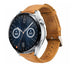 Bracelet cuir Huawei Watch GT 3 46mm (marron)