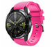 Bracelet silicone Huawei Watch GT 3 46mm (rose vif)