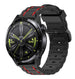 Bracelet sport boucle Huawei Watch GT 3 46mm (noir/rouge)
