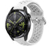 Bracelet silicone avec trous Huawei Watch GT 3 46mm (blanc)