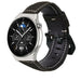 Bracelet cuir Huawei Watch GT 3 Pro 46mm (noir)