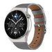 Bracelet cuir Huawei Watch GT 3 Pro 46mm (gris)