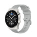 Bracelet silicone luxe Huawei Watch GT 3 Pro 46mm (gris)