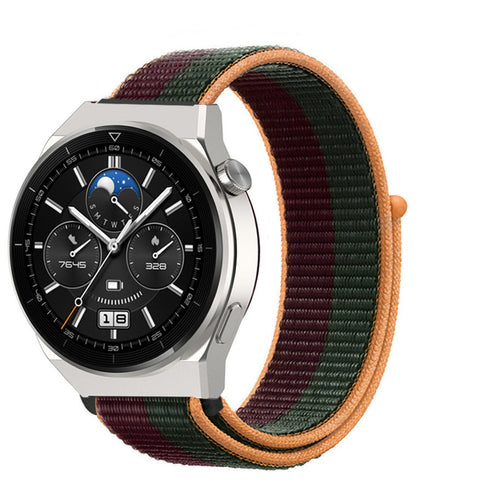 huawei-watch-gt-3-pro-46mm-nylon-bandje-cherry-2