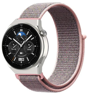 Nylon Strap, on a watch, 3/4 front view