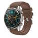 Bracelet silicone Huawei Watch GT 2 (marron café)