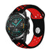 Bracelet sport Huawei Watch GT 2 (noir rouge)