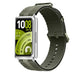 Bracelet active silicone Huawei Band 11 Pro (vert militaire)