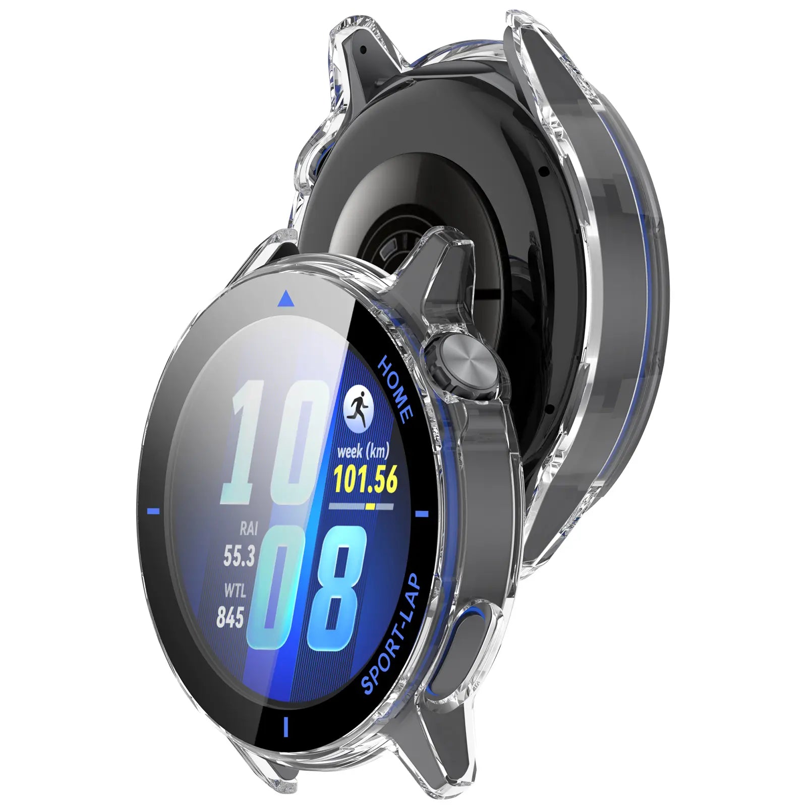 Coque en verre PC Huawei Watch GT Runner 2 (bleu)
