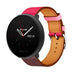Bracelet cuir Polar Ignite 2 (rose/marron rouge)