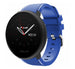 Bracelet silicone twill Polar Ignite 2 (bleu)