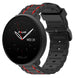 Bracelet sport boucle Polar Ignite 2 (noir/rouge)