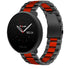Bracelet acier Polar Ignite 2 (noir/rouge)
