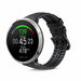Bracelet silicone/cuir Polar Ignite (noir)
