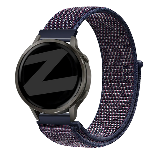 Bandz Bracelet nylon à boucle Garmin Bounce 2 (indigo)