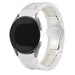 Bracelet acier et ceramique Coros Apex 2 (blanc/or)
