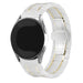 Bracelet acier et ceramique Withings Steel HR Sport (blanc/or)