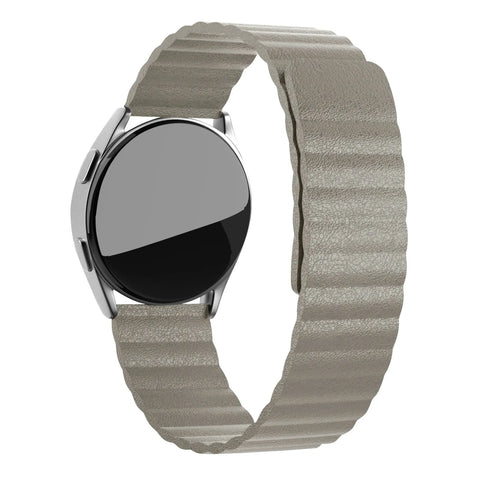Bracelet cuir Loop Coros Apex 42mm (kaki)