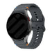 Bracelet ondulés Samsung Galaxy Watch 4 44mm 6 - 40mm (graphite)