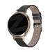 Bandz Bracelet cuir "Classic" Garmin Lily 2 (noir)