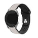 Bracelet hybride cuir Samsung Galaxy Watch 5 Pro (blanc)