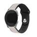 Bracelet hybride cuir Samsung Galaxy Watch 5 Pro (blanc)