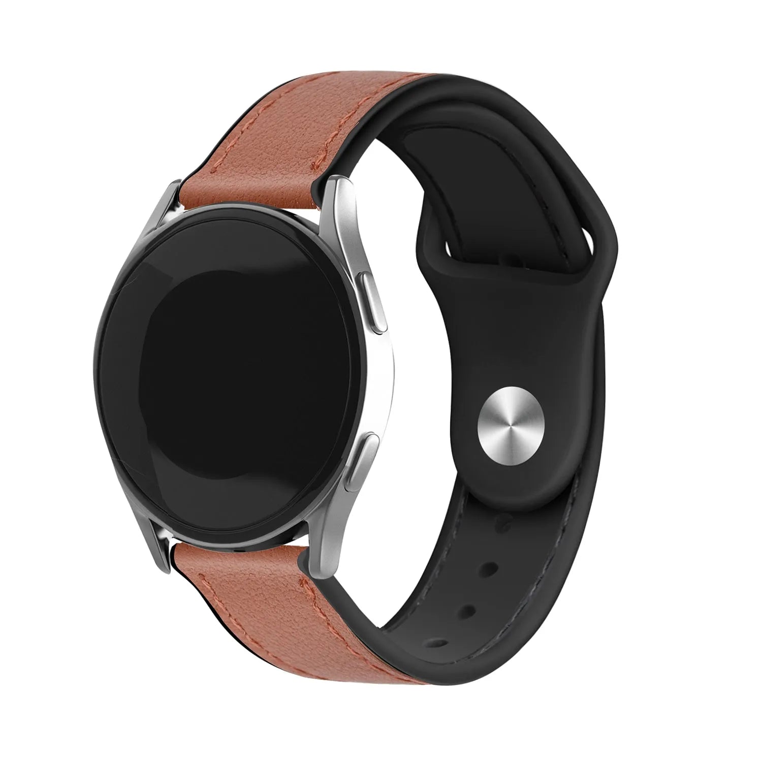 Bracelet cuir hybride Coros Apex 42mm (marron clair)