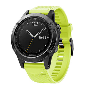 Bracelet silicone Garmin Instinct 2 (vert clair)
