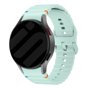 Samsung Galaxy Watch 7 - 40mm Wave Strap (Light Green)