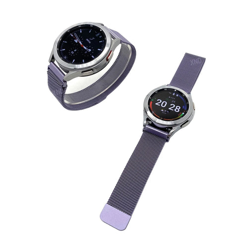 Bracelet milanais Coros Pace 2 (violet clair)