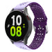 Samsung Galaxy Watch 5 - 44mm Silicone Strap Patterned (Lilac/Purple)