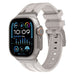 Apple Watch Ultra Luxury Liquid Silicone Strap (Starlight)