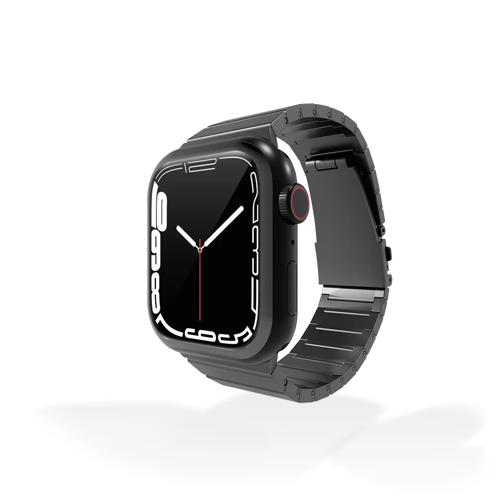 luxe-titanium-bandje-donkergrijs-apple