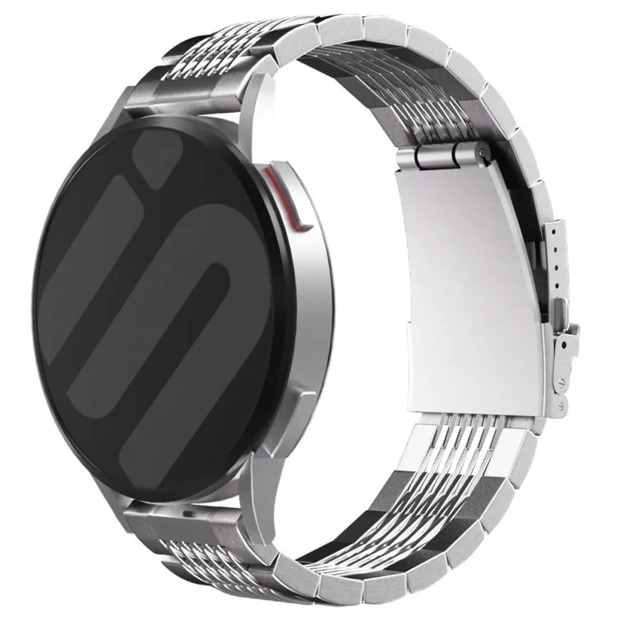 Bracelet acier avec maillons Premium Oppo Watch X2 (argenté)