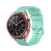 Bracelet silicone luxe Samsung Galaxy Watch 3 41mm (aqua)