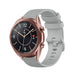 Samsung Galaxy Watch 3 41mm Premium Silicone Strap (Grey)