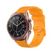 Bracelet silicone luxe Samsung Galaxy Watch 3 41mm (orange)