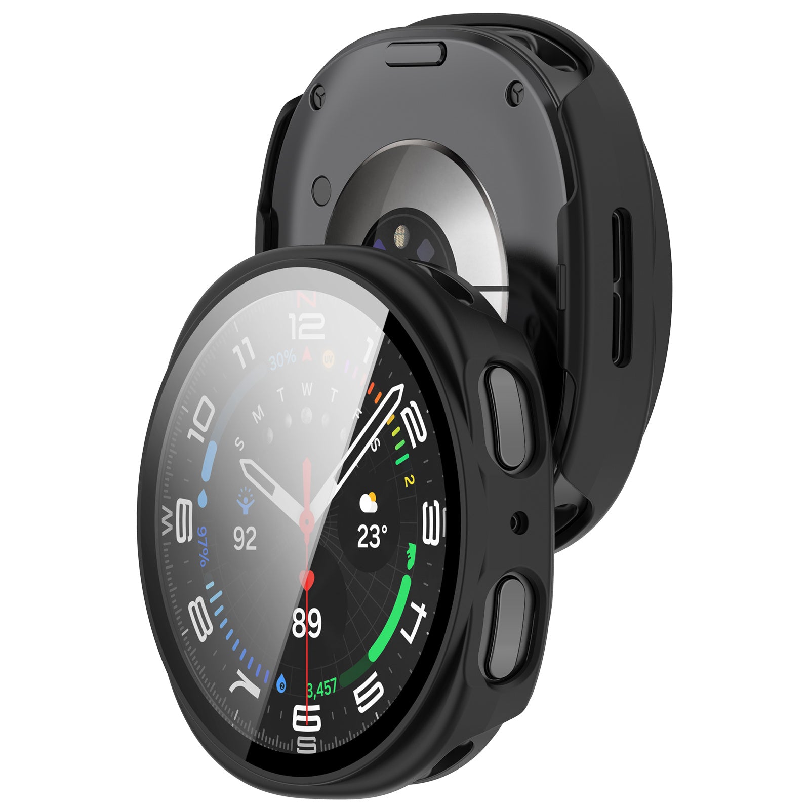 Funda con verre Samsung Galaxy Watch 8 - 40mm (noir)