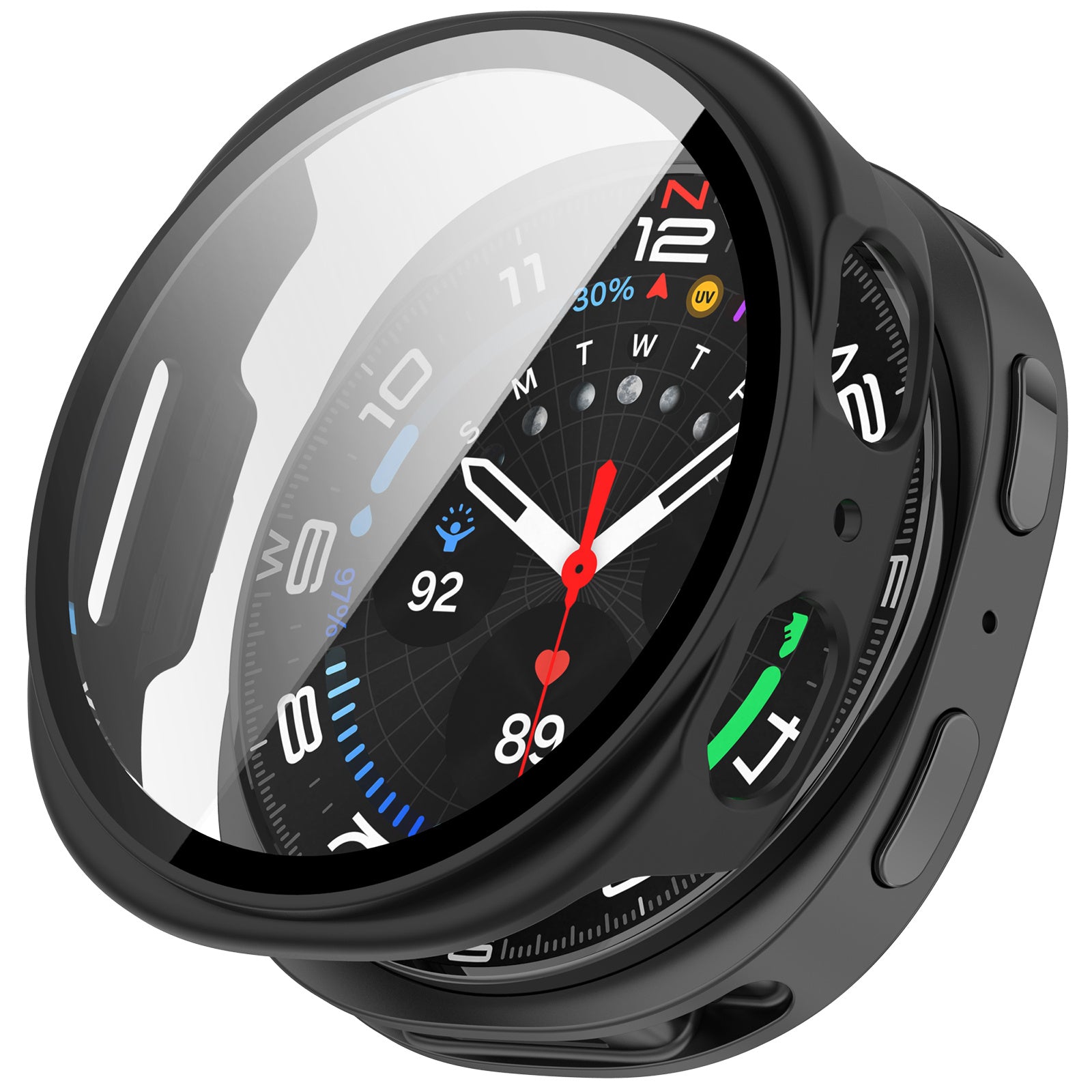 Funda con verre Samsung Galaxy Watch 8 - 40mm (noir)