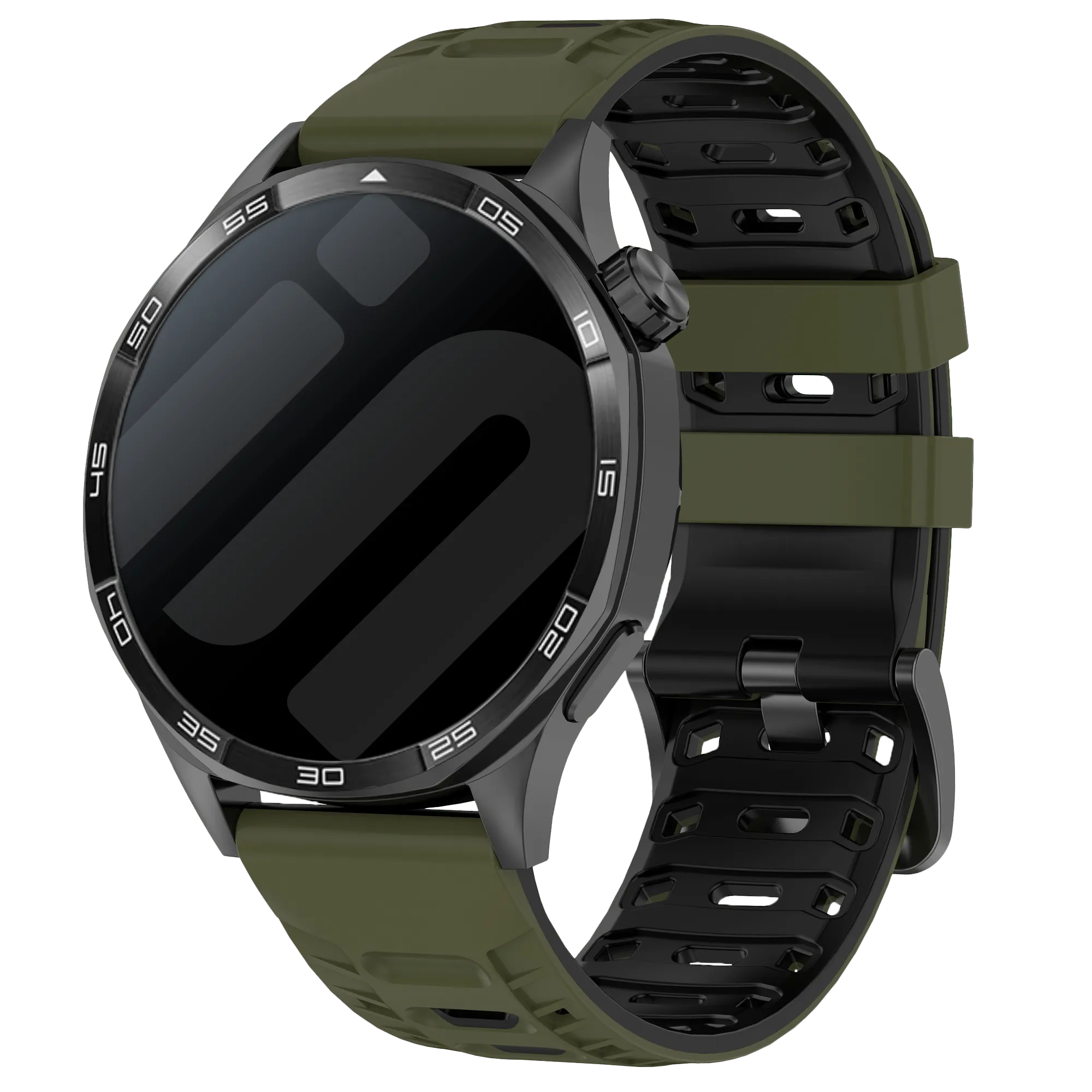 Bracelet sport tissé Huawei Watch GT 3 Pro - 46mm (vert/noir)