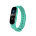 Bracelet silicone Xiaomi Mi Band 5 (aqua)
