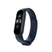 Bracelet silicone Xiaomi Mi Band 6 (bleu foncé)