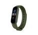 Bracelet silicone Xiaomi Mi Band 6 (vert) 