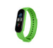 Bracelet  silicone Xiaomi Mi Band 5 (vert clair)