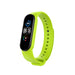 Bracelet silicone Xiaomi Mi band 6 (citron vert)