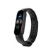 Bracelet silicone Xiaomi Mi Band 5 (noir)
