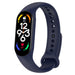 Bracelet silicone Xiaomi Mi Band 7 (bleu foncé)